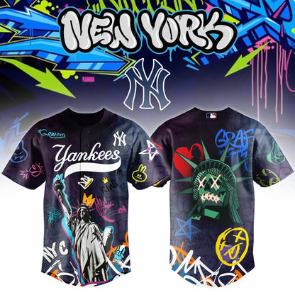 Graffiti New York City x NYY Street Style Edition Jersey