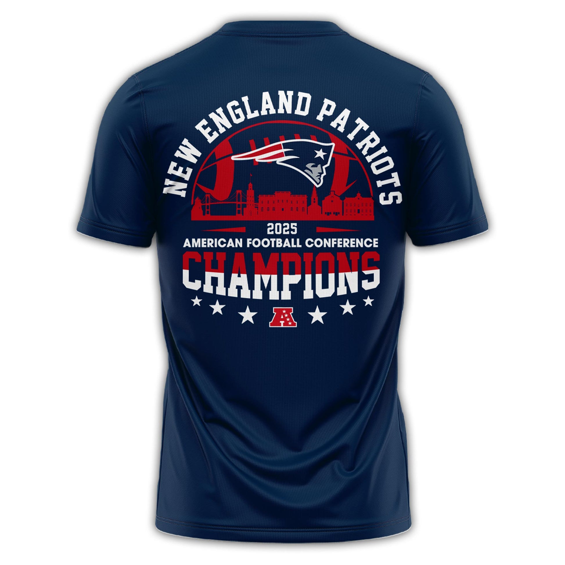 NEPatriots x 2025 AFC Conference Champions Tshirt V1