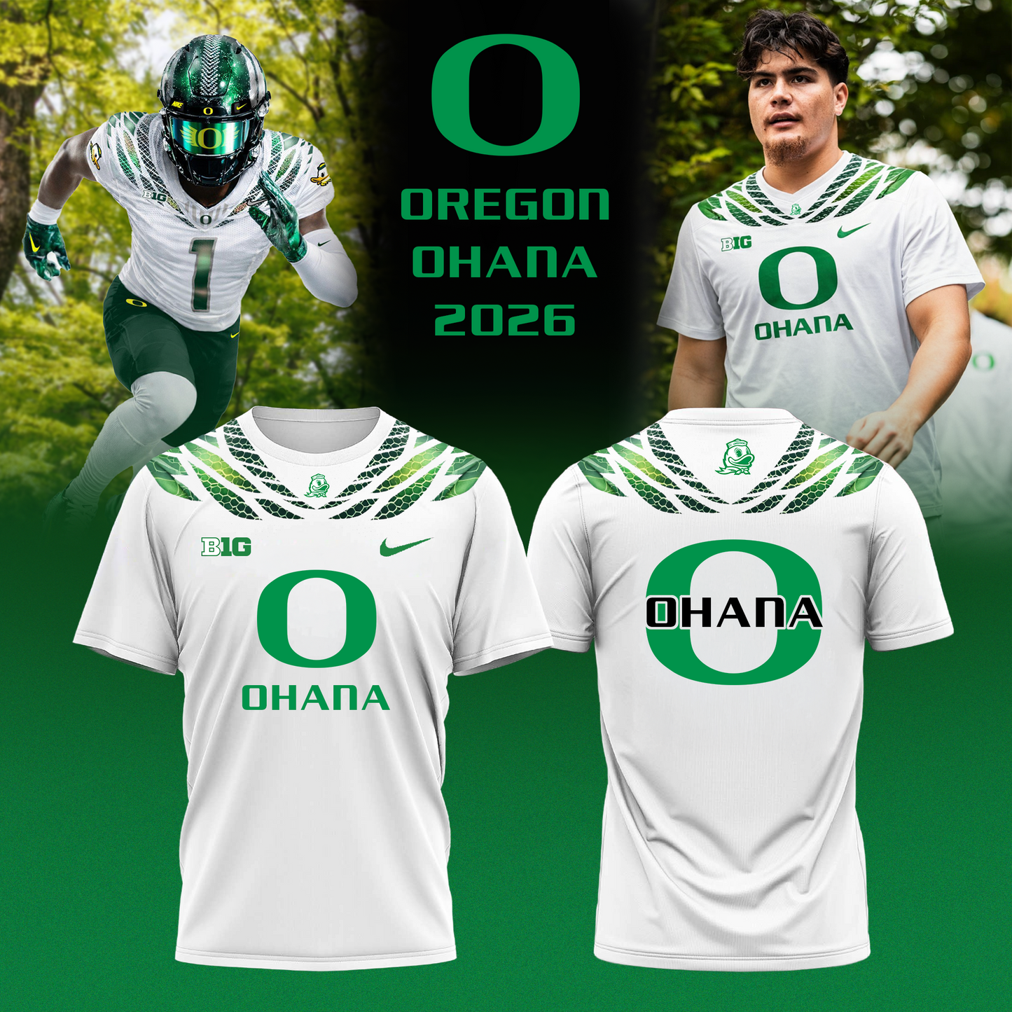 Oregon Ducks "OHANA 2026" Limited Editions