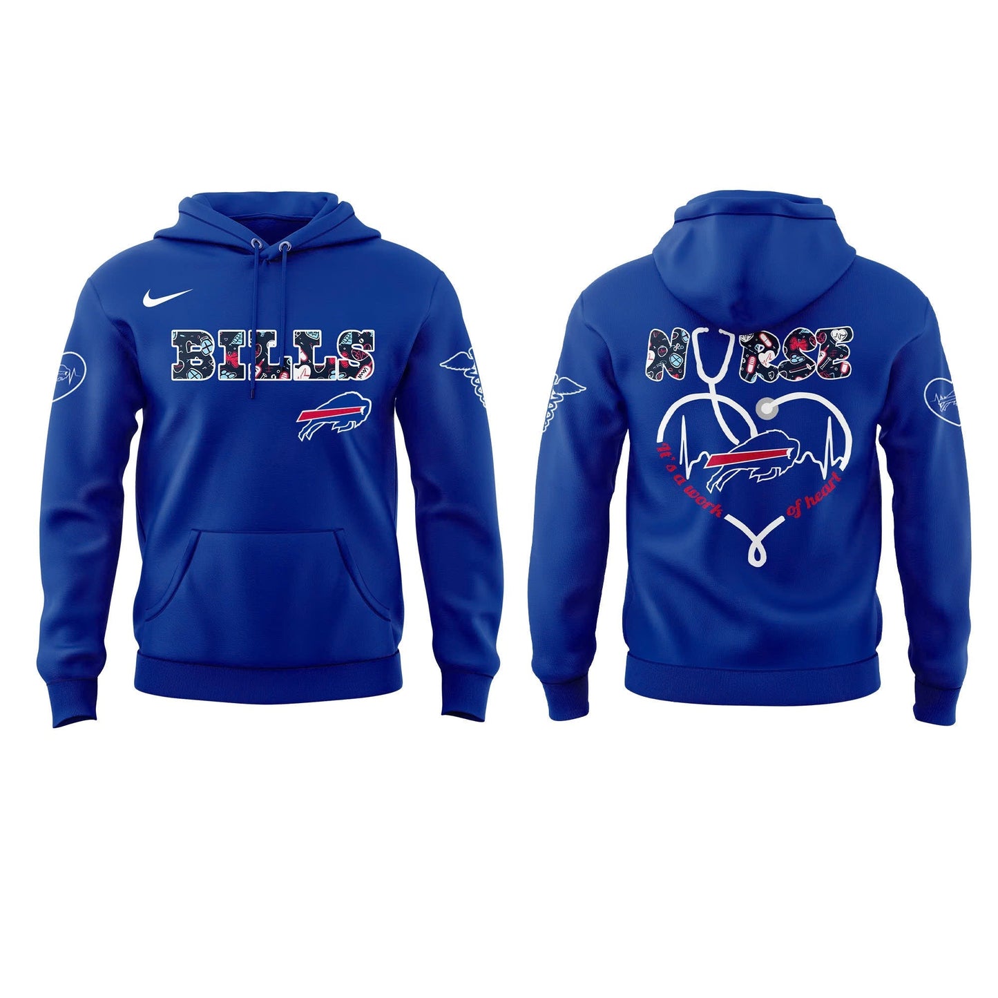 Buffalo Bills NURSES NIGHT Hoodie