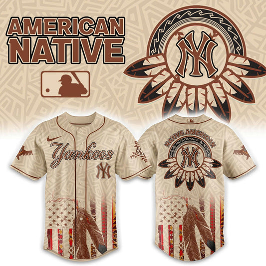 New York Yankees x Native American Heritage 2025 Baseball Jersey