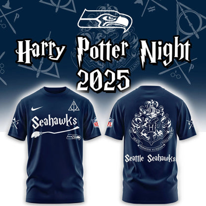 Seattle Seahawks Harry Potter Combo T-Shirt