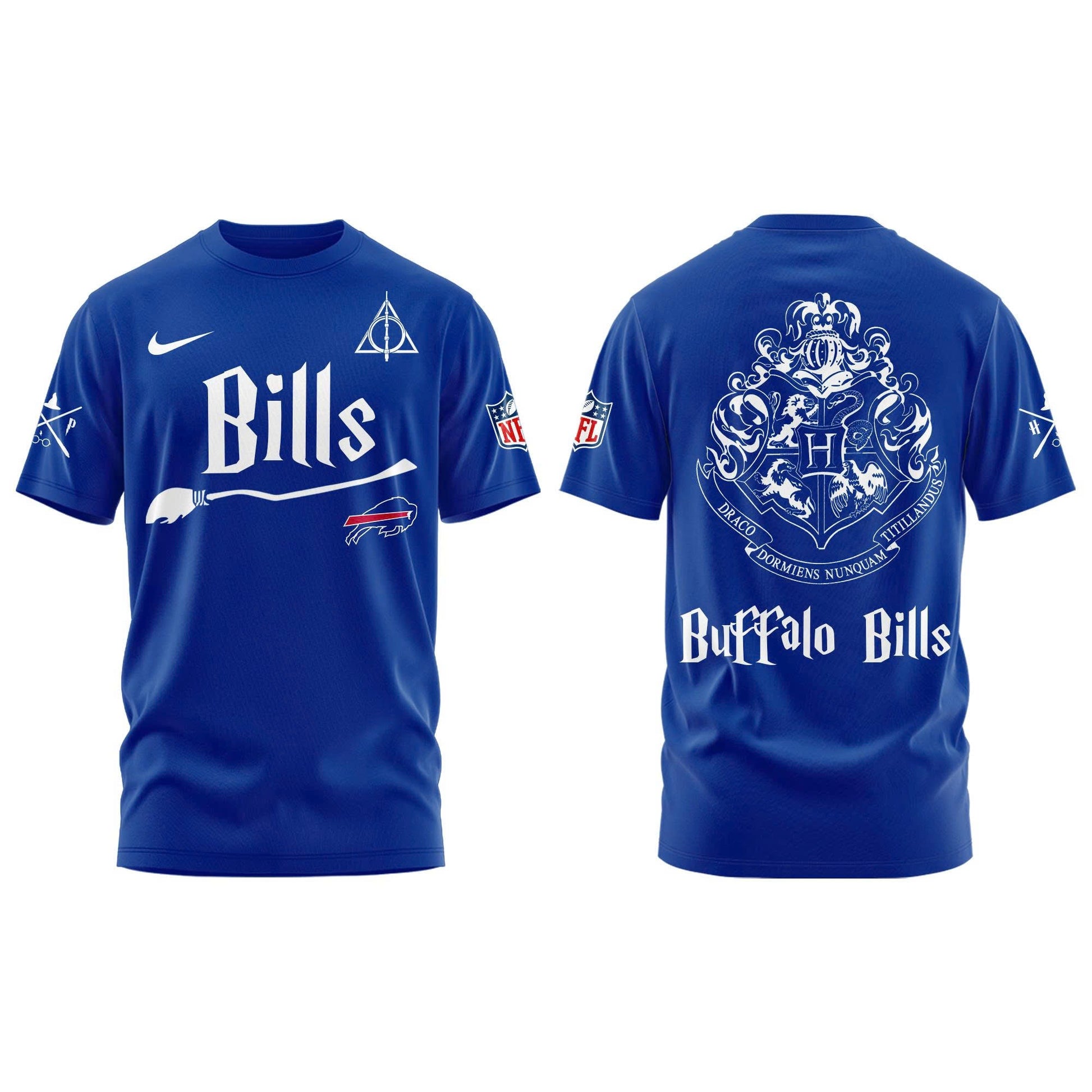 Buffalo Bills Harry Potter 2025 Combo T-Shirt