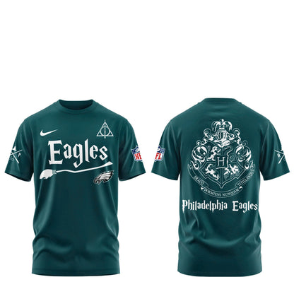 Philadelphia Eagles Harry Potter Combo T-Shirt