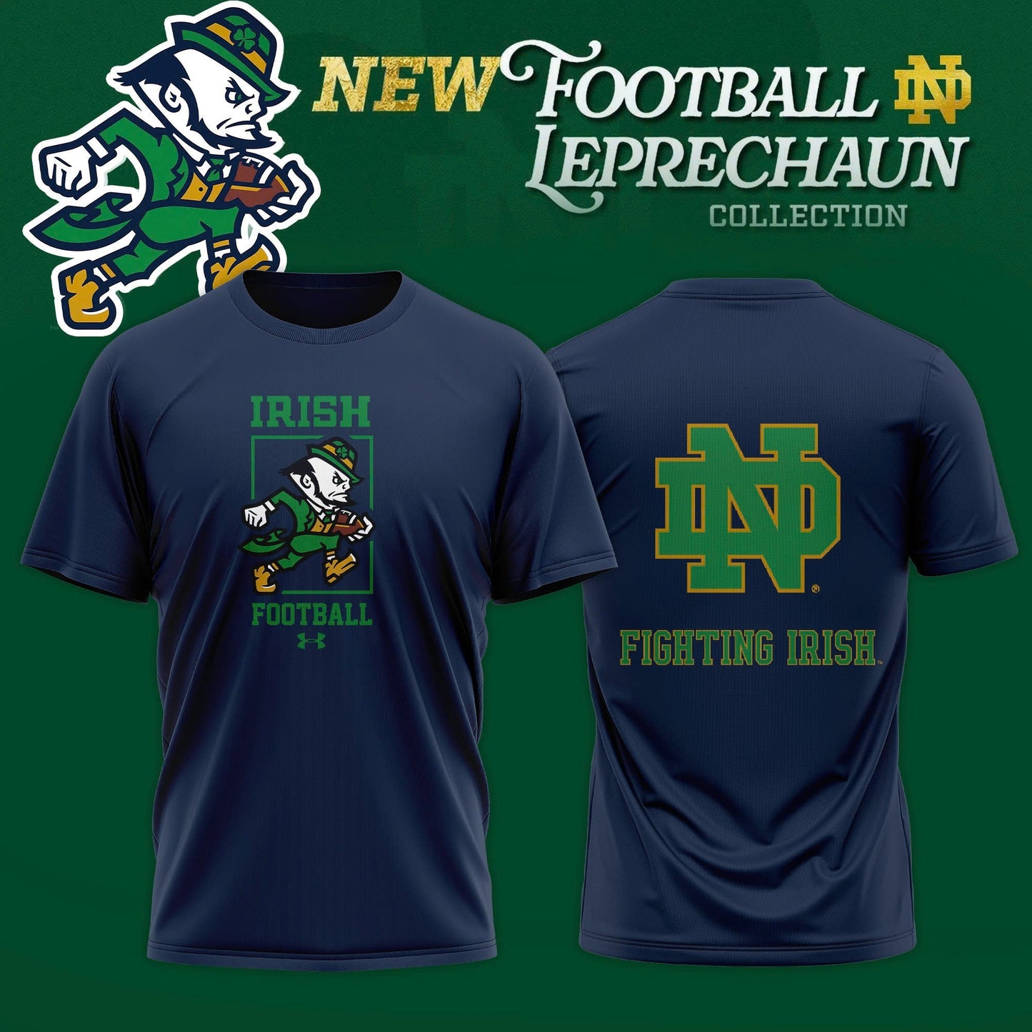 Limited Edition Irish Football Leprechaun Collection 2025 T-Shirt
