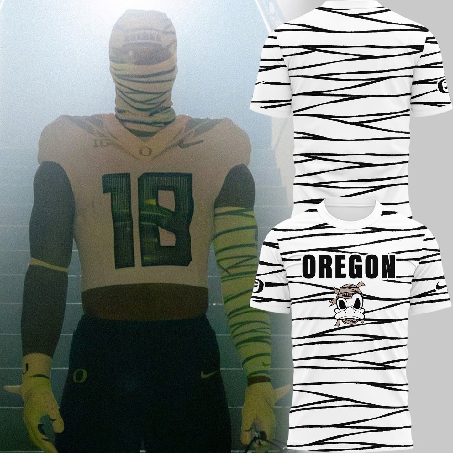 Special 2025 Mummy Duck Oregon Football T-Shirt