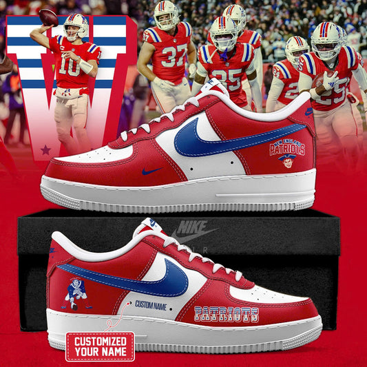 _ New England Patriots Special Edition AF1 Sneaker